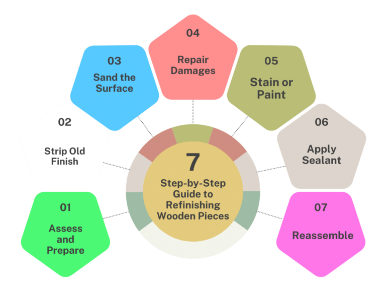 Step-by-Step Guide to Refinishing Wooden Pieces