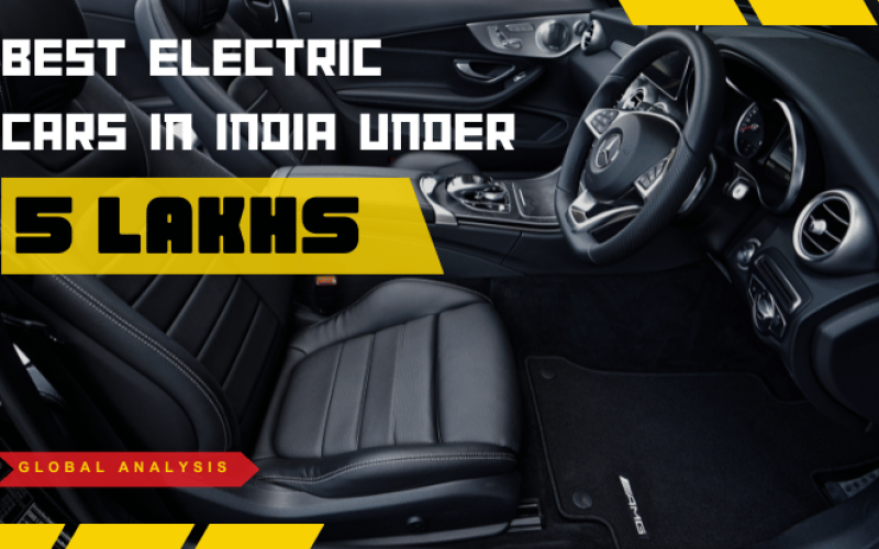 Best Electric Cars in India Under 5 Lakhs for a Budget-Friendly Ride